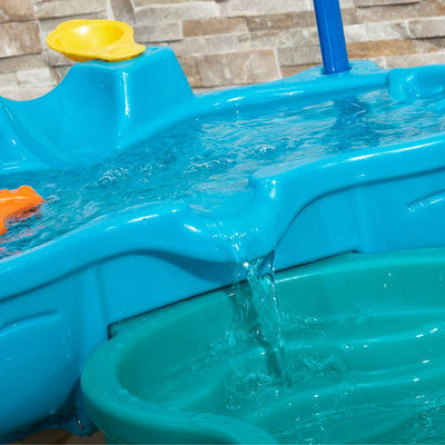 Spill & Splash Seaway Water Table has two tiers<br />