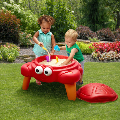 Crabbie Sand Table Sandbox removable shell lid<br />