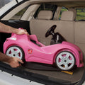 Whisper Ride Cruiser™ - Pink handle folds down for storage