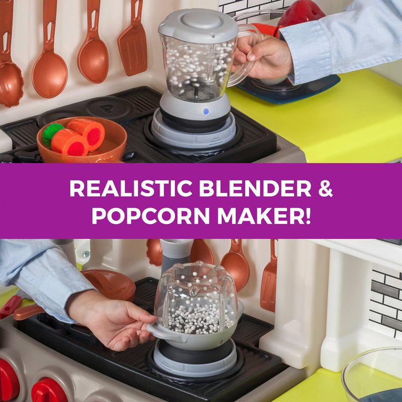 Elegant Edge Kitchen realistic blender & popcorn popper