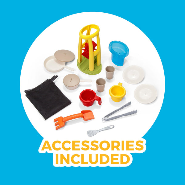 All Around Playtime Patio With Canopy accessories