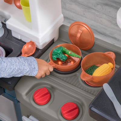 Modern Metro Kitchen™ stove burner with lights and sound