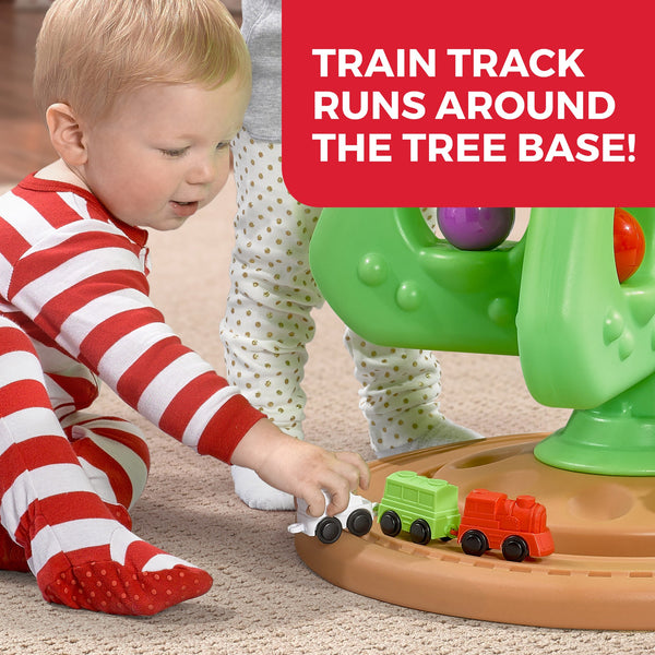 Step2 Christmas tree with a train that runs around tree base