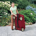 Neighborhood Wagon™ handle folds underneath for storage and transportation<br />